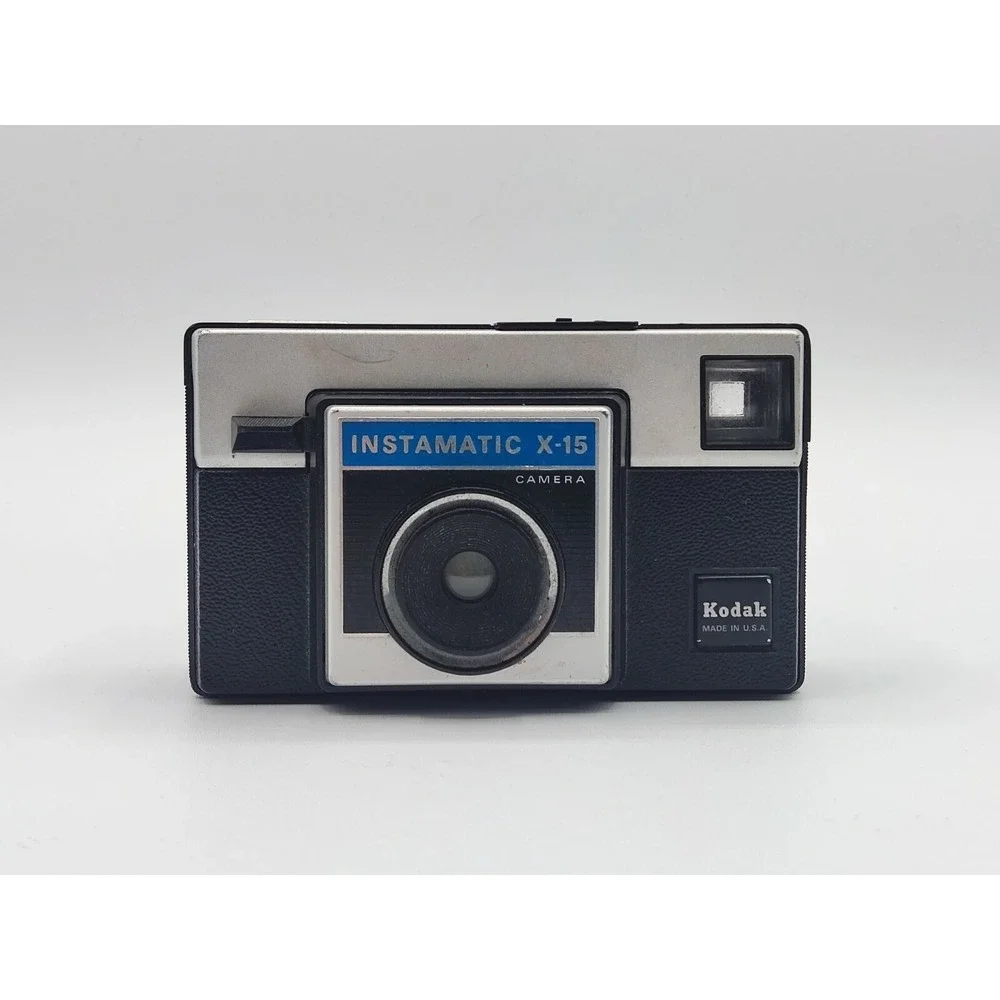 Vintage Kodak Instamatic X-15 Point & Shoot 126 Film Camera